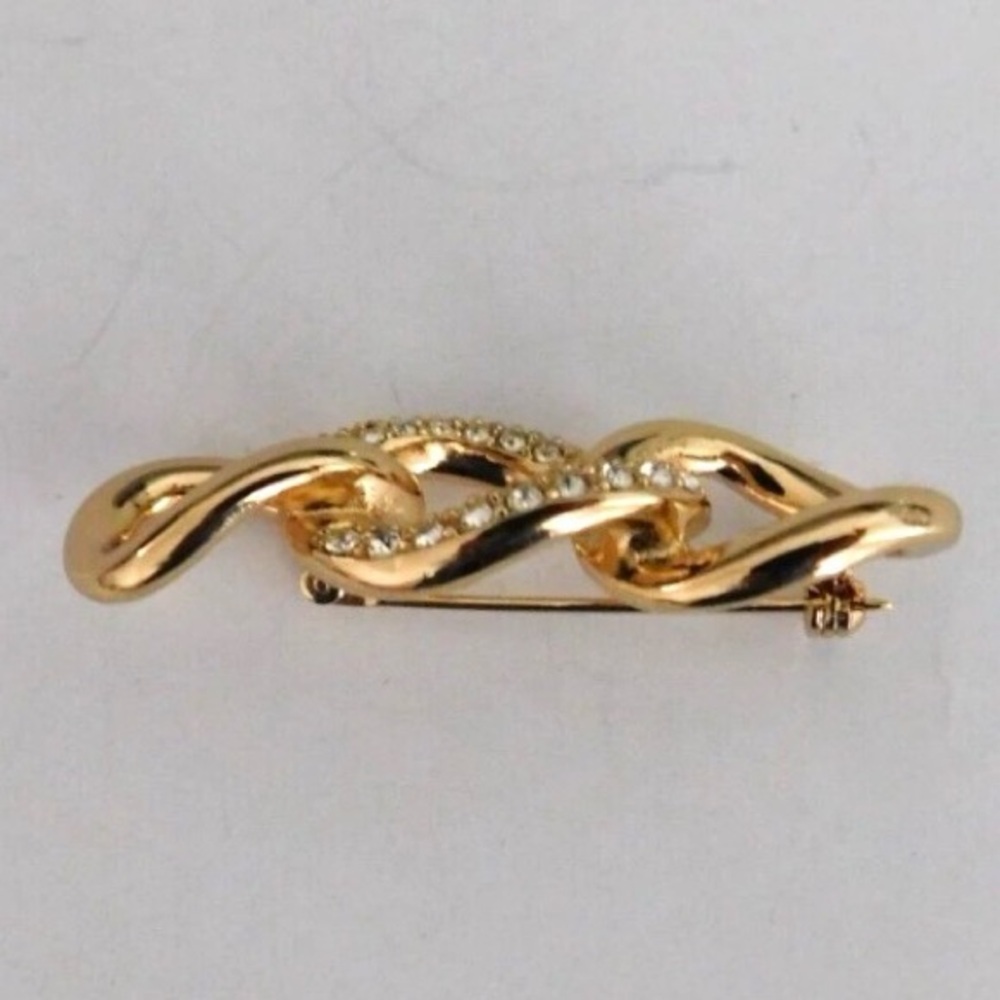 Vintage Christian Dior Swarovski Crystal Brooch - Picture 5 of 9